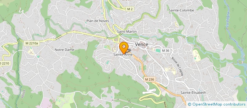 localisation de l'entreprise MP AUTOS 06  VENCE