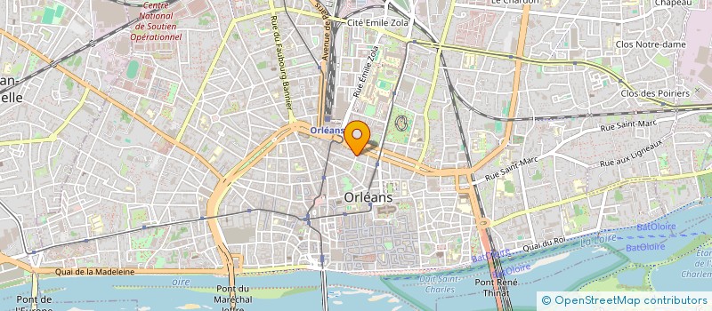 localisation de l'entreprise MP AVENIR à ORLEANS