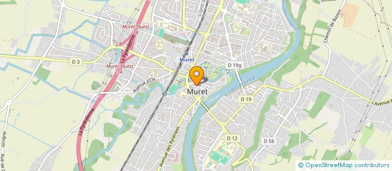 localisation de l'entreprise MP BAT à MURET