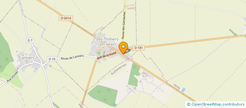 localisation de l'entreprise MP BATIMENT  RICHEVILLE