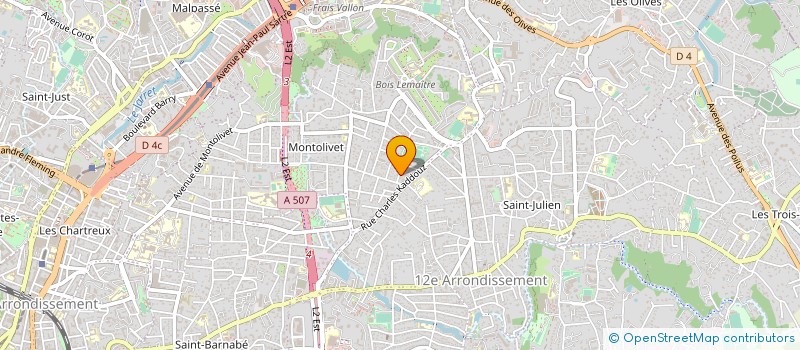 localisation de l'entreprise MP BATIMENT à MARSEILLE