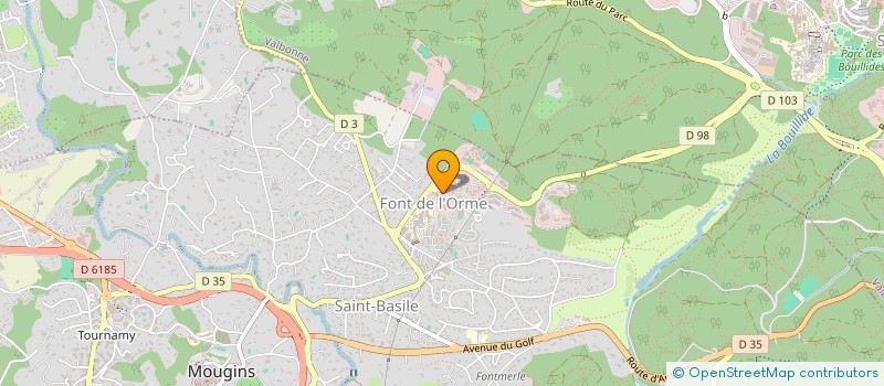 localisation de l'entreprise MP BIOSTAT CONSULTING à MOUGINS
