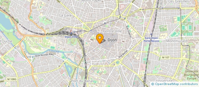 localisation de l'entreprise MP BOSSUET à DIJON