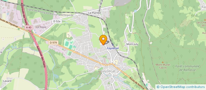 localisation de l'entreprise MP CHASSE à CEYZERIAT