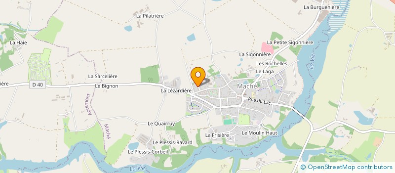 localisation de l'entreprise MP CONCEPT AMENAGEMENT à MACHE