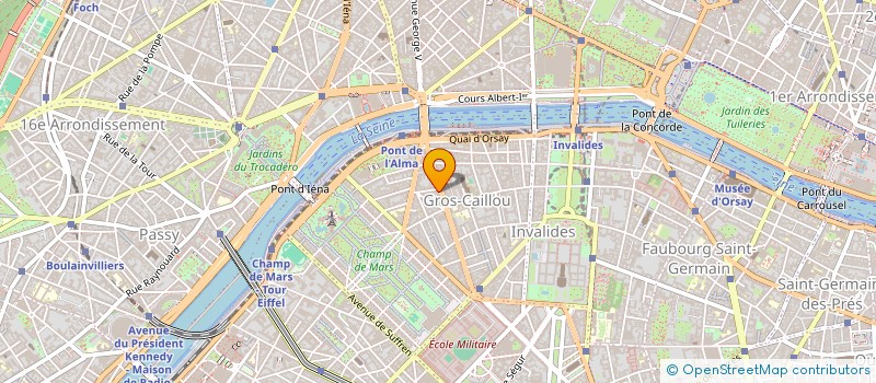 localisation de l'entreprise MP CONSEIL à PARIS