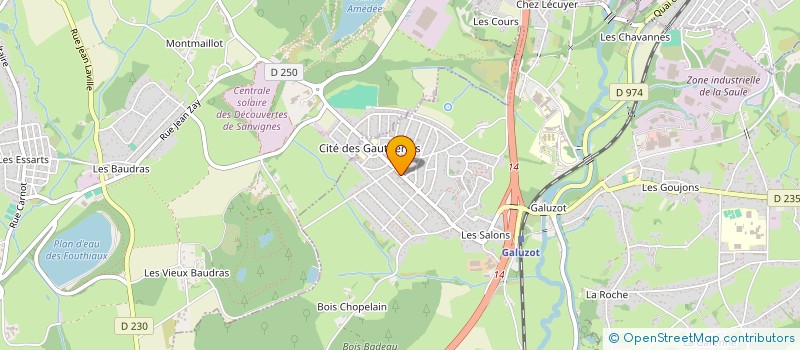 localisation de l'entreprise MP CONSEIL 71  SAINT-VALLIER