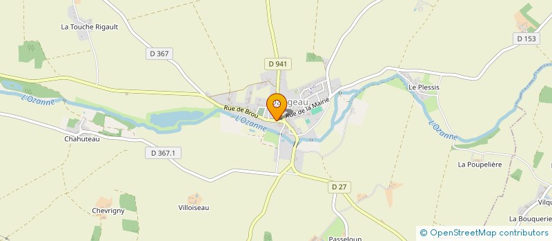 localisation de l'entreprise MP CONSEIL à DANGEAU