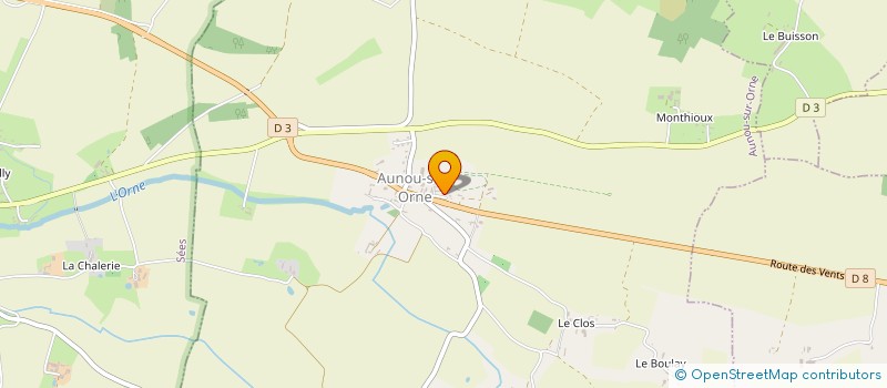 localisation de l'entreprise MP CONSEIL à AUNOU-SUR-ORNE