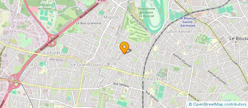 localisation de l'entreprise MP CONSEIL  BORDEAUX