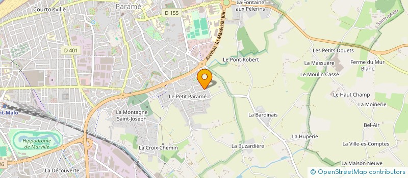 localisation de l'entreprise MP CONSEILS ET FINANCEMENTS à SAINT-MALO