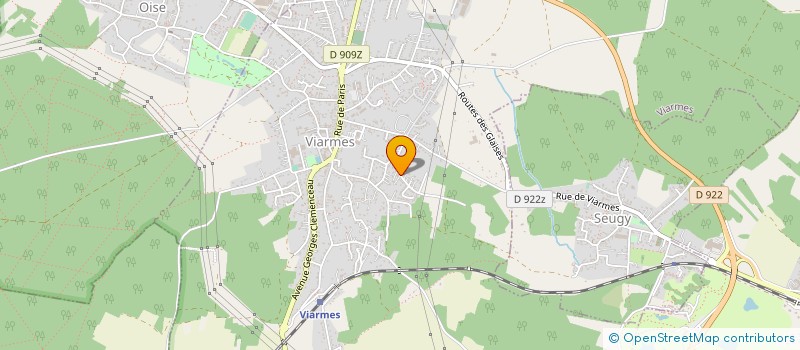 localisation de l'entreprise MP CONSTRUCTION  VIARMES