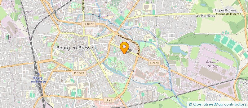 localisation de l'entreprise MP CONSULTANT à BOURG-EN-BRESSE