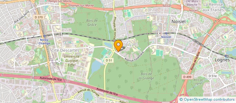 localisation de l'entreprise MP CONSULTING  CHAMPS-SUR-MARNE