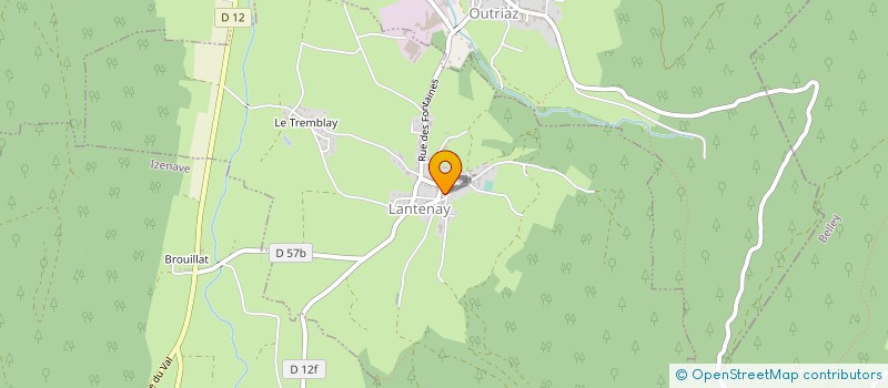 localisation de l'entreprise MP COORDINATION  LANTENAY