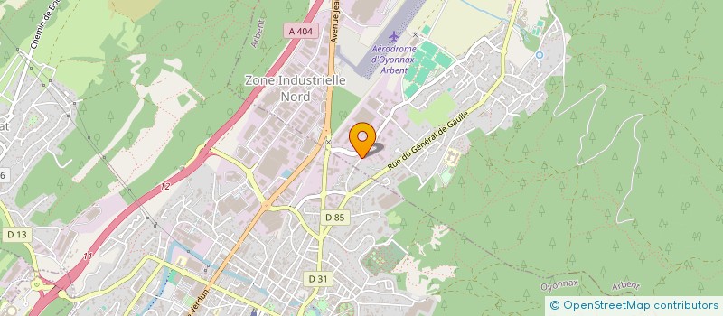 localisation de l'entreprise MP DEVELOPPEMENT à ARBENT