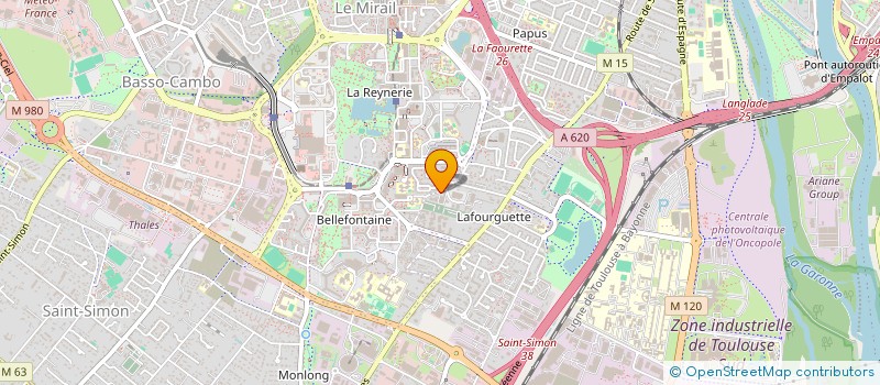 localisation de l'entreprise MP DEVELOPPEMENT  TOULOUSE