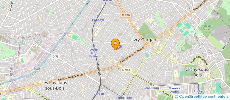localisation de l'entreprise MP DIOR à LIVRY-GARGAN