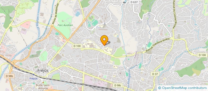 localisation de l'entreprise MP DRIVE à FREJUS