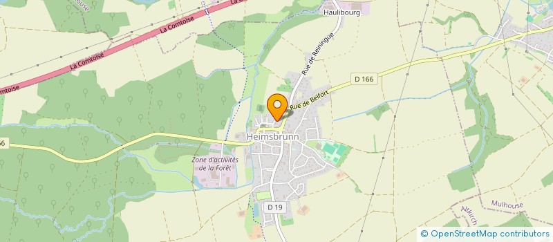 localisation de l'entreprise MP ENVIRONNEMENT  HEIMSBRUNN