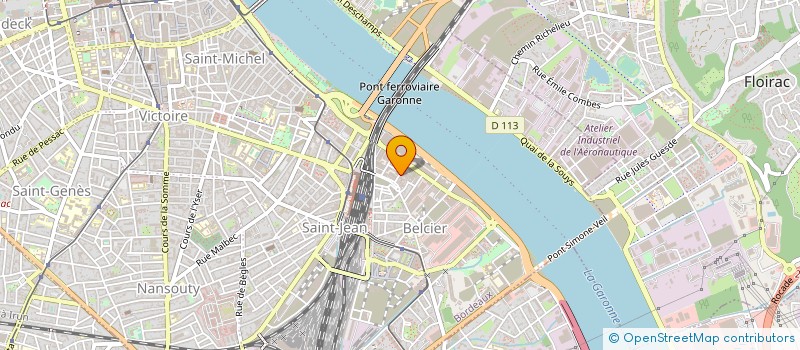 localisation de l'entreprise MP ET FILS SARL à BORDEAUX