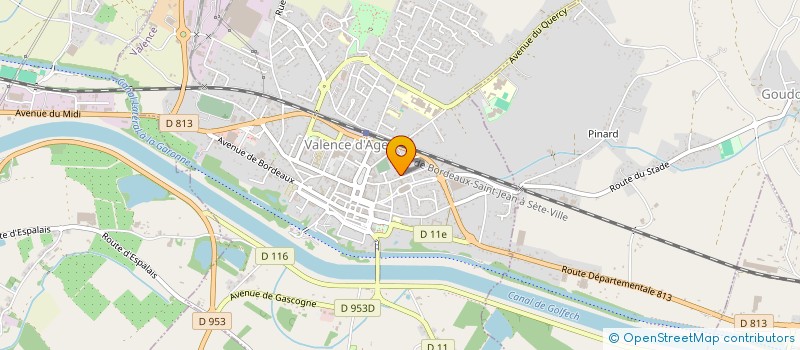 localisation de l'entreprise MP EVENTS  VALENCE