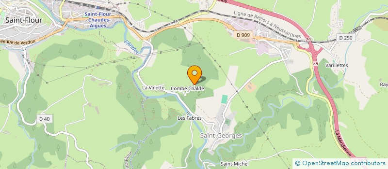 localisation de l'entreprise MP EXPERTISES à SAINT-GEORGES