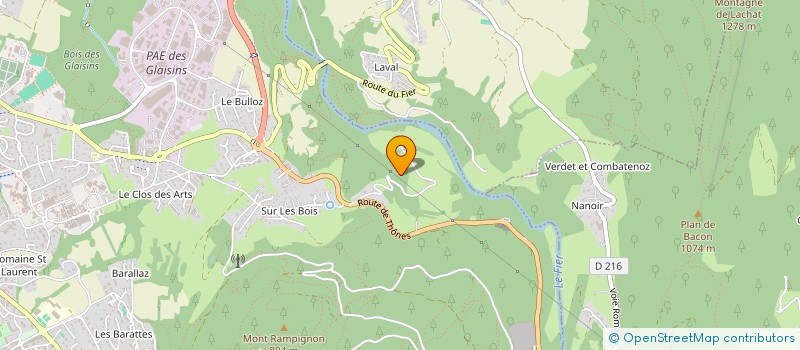 localisation de l'entreprise MP FOREST  ANNECY