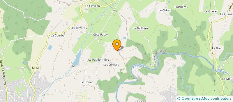 localisation de l'entreprise MP GALLOIS IMMO  SAINT-GALMIER