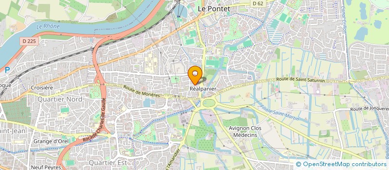 localisation de l'entreprise MP GESTION IMMOBILIERE  LE PONTET