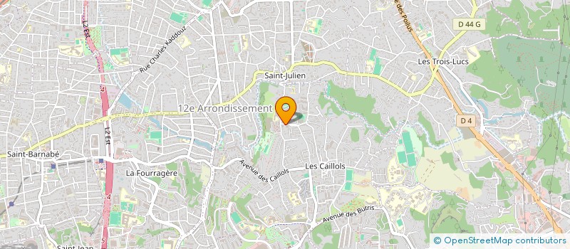 localisation de l'entreprise MP GESTION INVEST à MARSEILLE