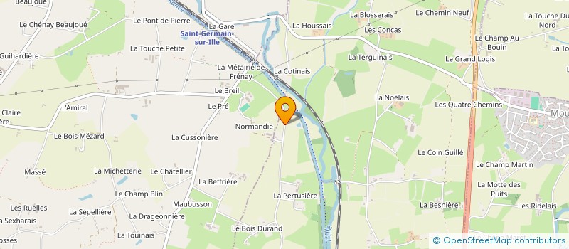 localisation de l'entreprise MP HABITAT CONSTRUCTION  SAINT-MEDARD-SUR-ILLE