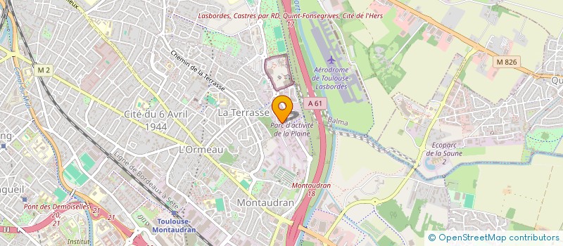 localisation de l'entreprise MP HOLDING à TOULOUSE