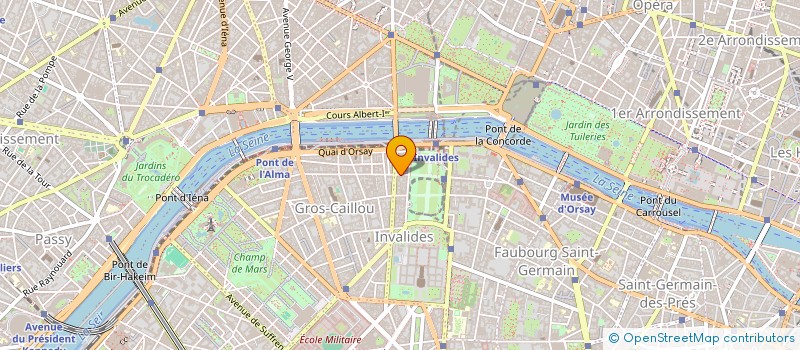 localisation de l'entreprise MP HOLDING  PARIS
