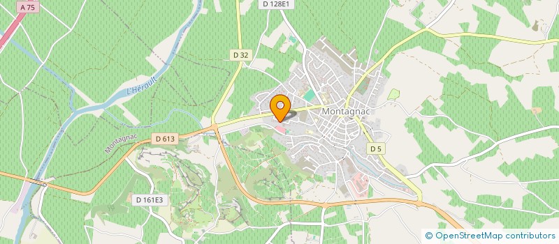 localisation de l'entreprise MP HOLDING  MONTAGNAC