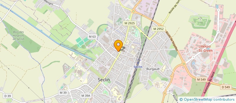 localisation de l'entreprise MP IMMO  SECLIN