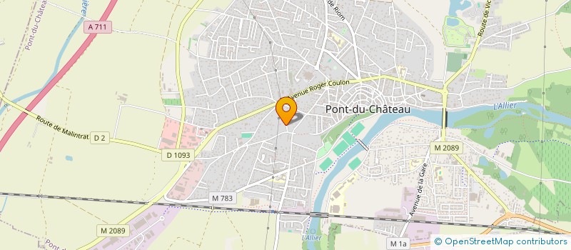 localisation de l'entreprise MP IMMO  PONT-DU-CHATEAU