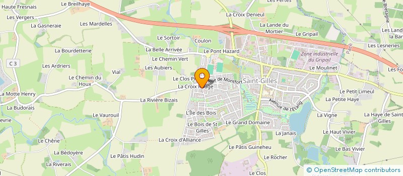localisation de l'entreprise MP IMMO CONCEPT à SAINT-GILLES