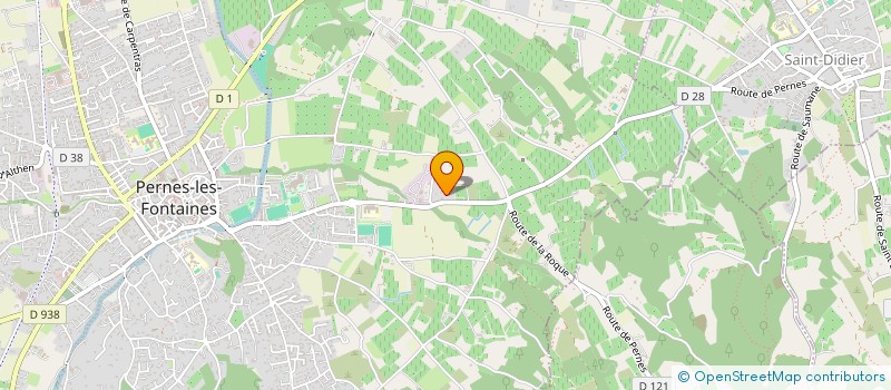 localisation de l'entreprise MP IMMOBILIER  PERNES-LES-FONTAINES