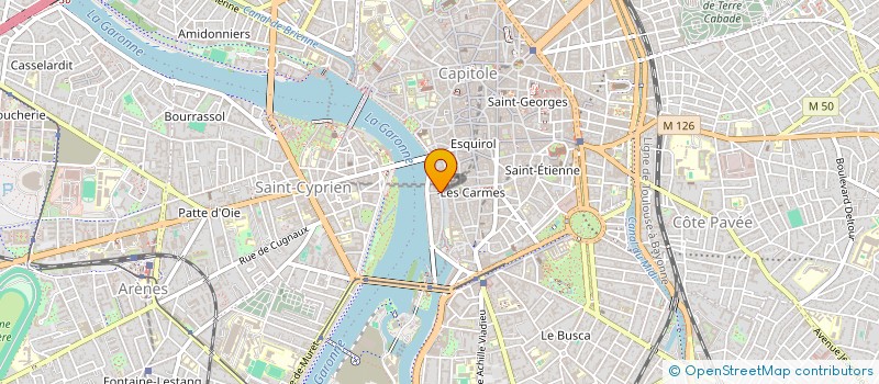 localisation de l'entreprise MP IMMOBILIER à TOULOUSE