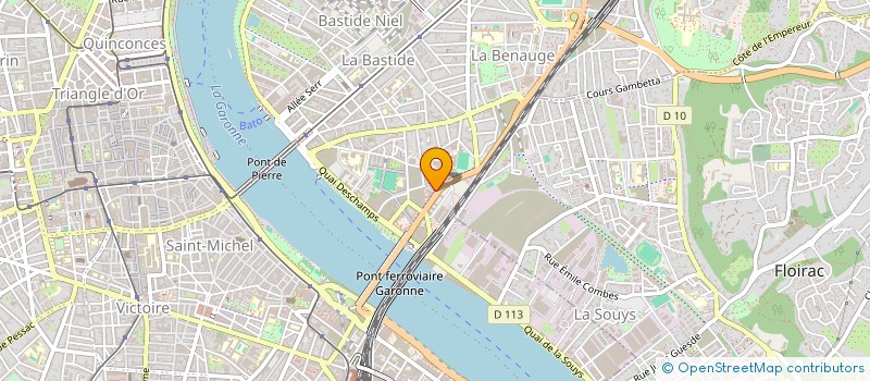 localisation de l'entreprise MP IMMOBILIER  BORDEAUX