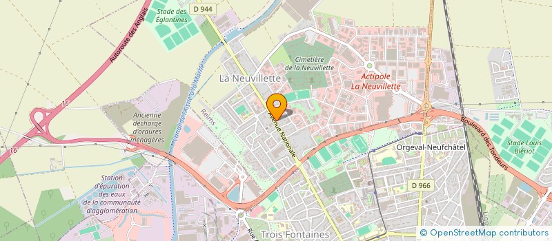 localisation de l'entreprise MP INVEST  REIMS