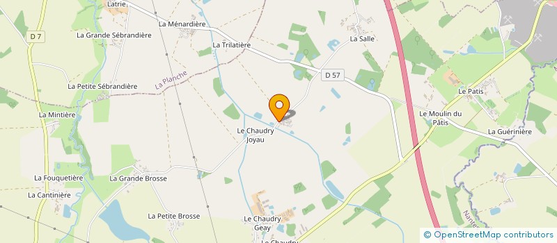 localisation de l'entreprise MP INVEST  VIEILLEVIGNE