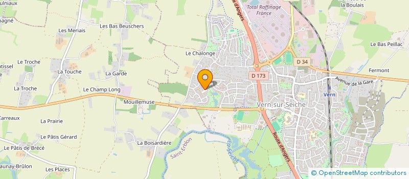 localisation de l'entreprise MP.INVEST  SAINT-GREGOIRE