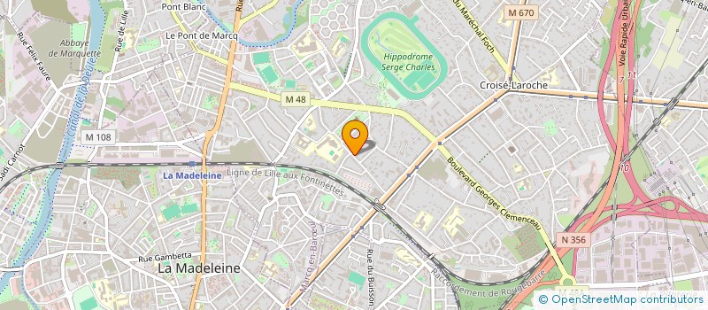 localisation de l'entreprise MP INVEST  MARCQ-EN-BARUL