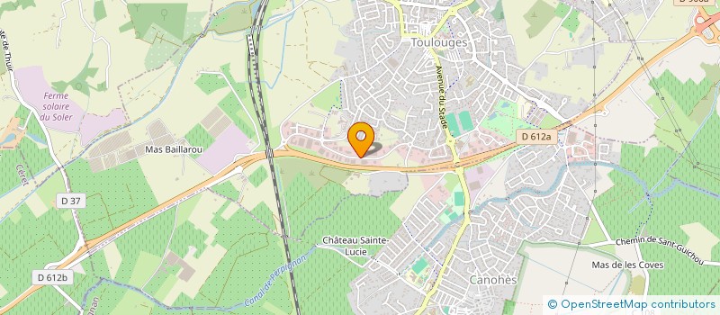 localisation de l'entreprise MP. J INVEST  TOULOUGES