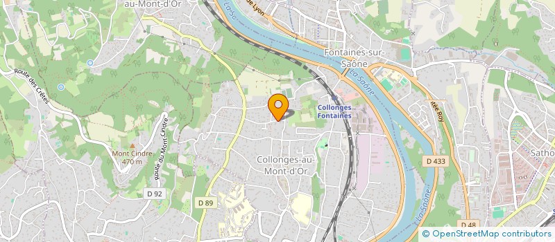 localisation de l'entreprise MP JAURES  COLLONGES-AU-MONT-D'OR