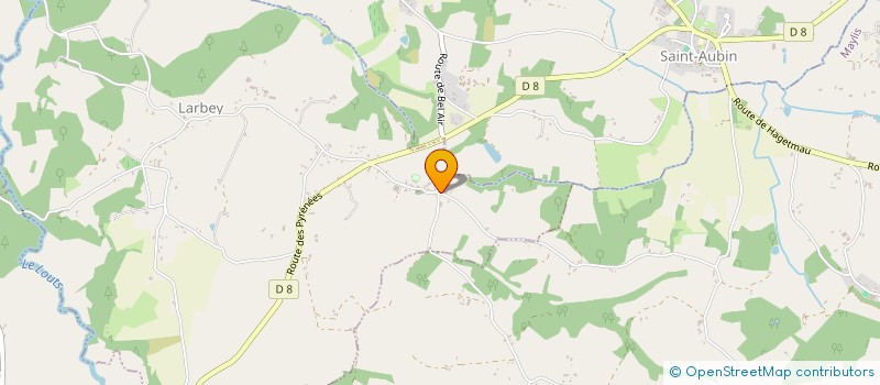 localisation de l'entreprise MP. LARBEY  LARBEY