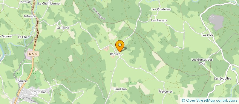 localisation de l'entreprise MP LE FIEU  TENCE