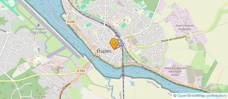 localisation de l'entreprise MP LEPRETRE  ETAPLES